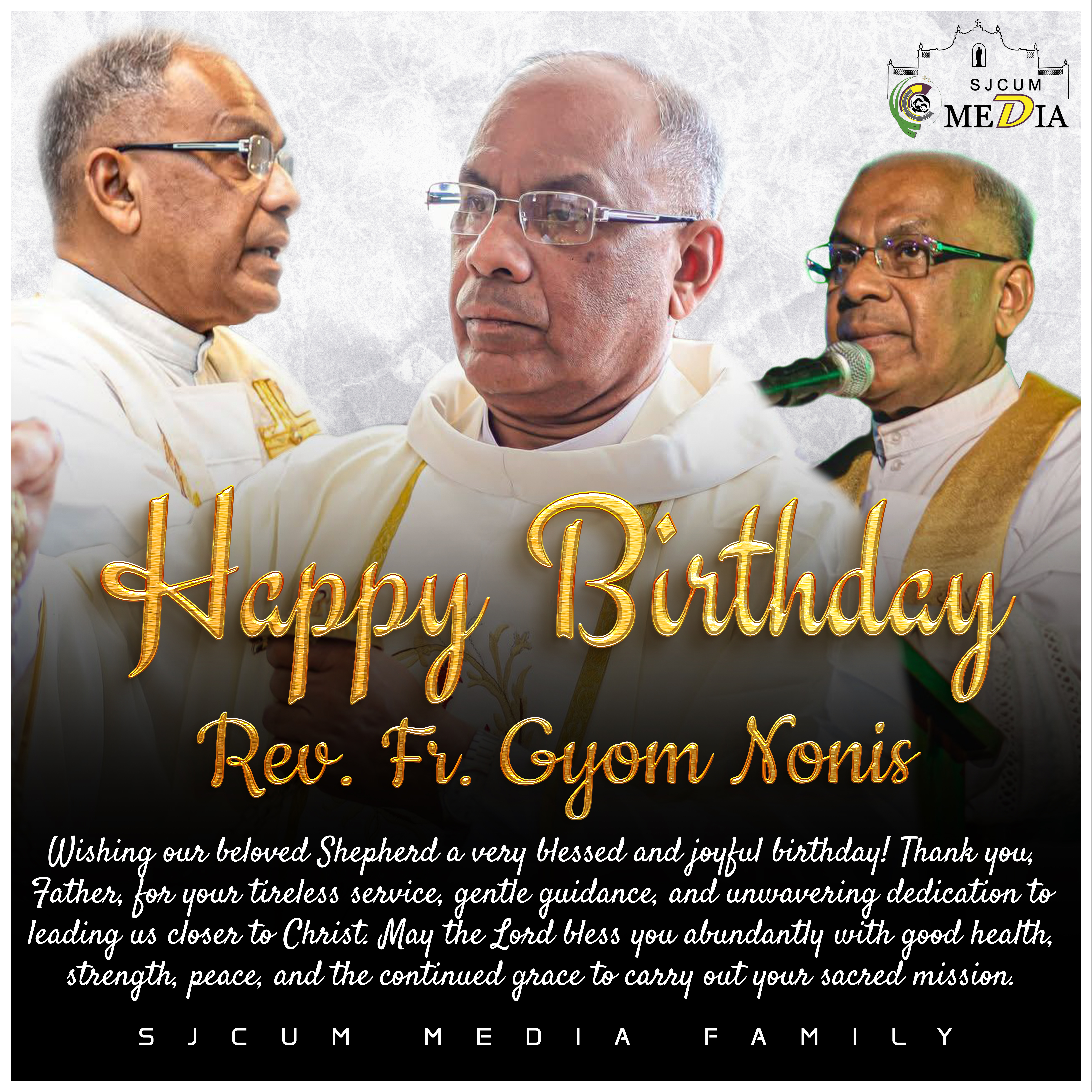 Birthday tribute poster